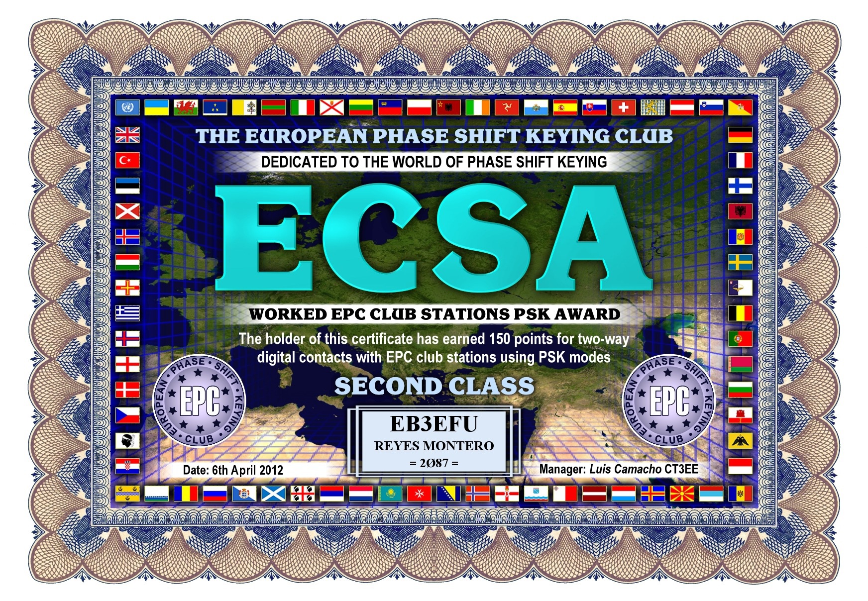 EB3EFU-ECSA-SECOND